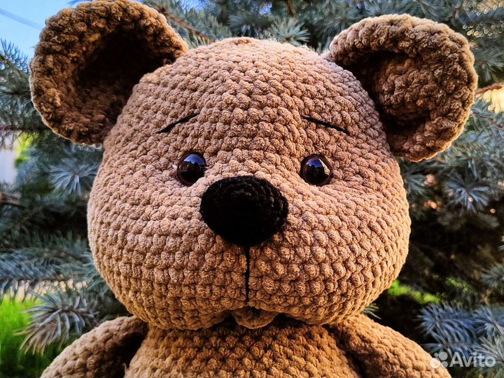 Игрушка мишка (42 см) ручной работы - амигуруми