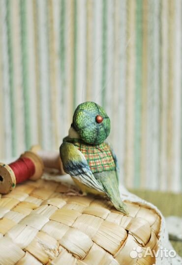 Ватные елочные игрушки 