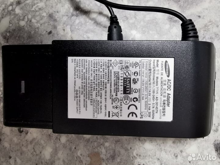 AD-3014STN Блок питания для монитора Samsung 14V