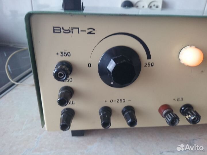 Блок питания вуп-2. для радиоламп