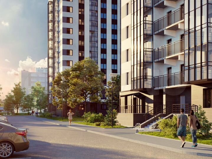 1-к. квартира, 31,1 м², 22/24 эт.