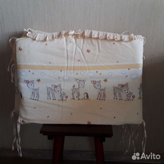 Бортики в детскую кроватку