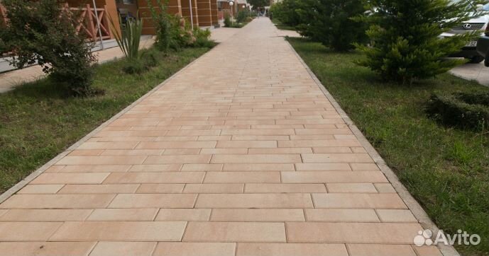 Тротуарная плитка брусчатка Домино