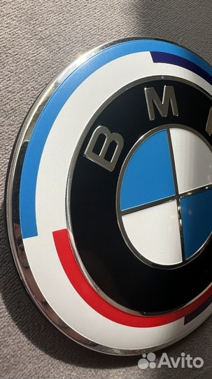 Эмблемa 50 jаhrе вмw М (капот 82мм) G20, G22