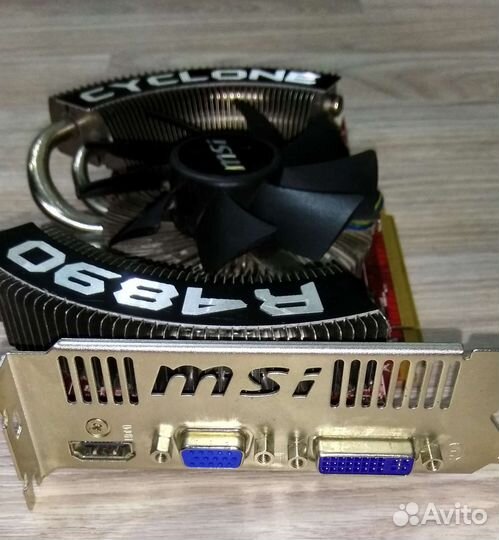 Видеокарта 4890 cyclone 1 GB, DDR 5, 256 bit