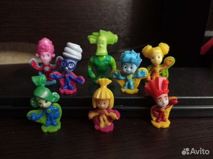 Фиксики игрушки из Киндер сюрприз серия