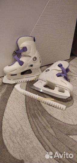 Коньки фигурные раздвижные 34-36 размер