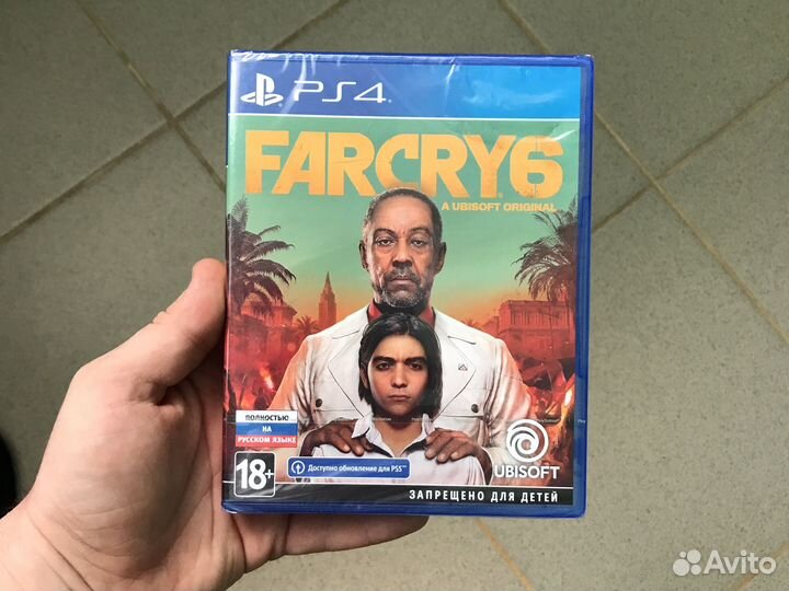 Farcry 6 ps4 запакованная
