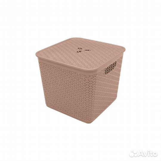 Корзина для хранения 21,0 л 29,5х29,5х27,5см квадр