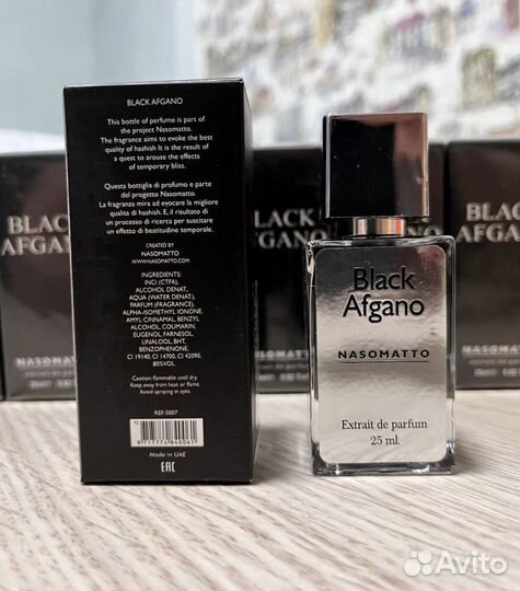 Тестер Блек Афгано Насоматто парфюм