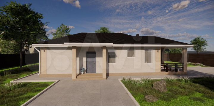 Дом 83 м² на участке 3 сот.