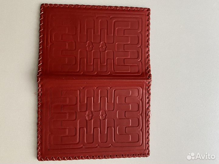 Обложка СССР кожа