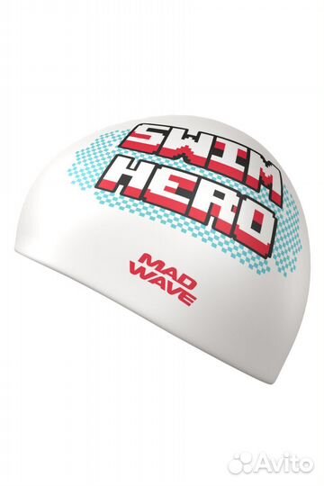 Шапочка для плавания новая силикон MadWave