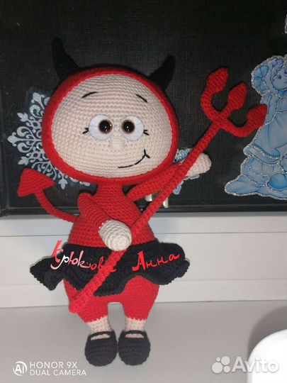 Вязаные игрушки ручной работы