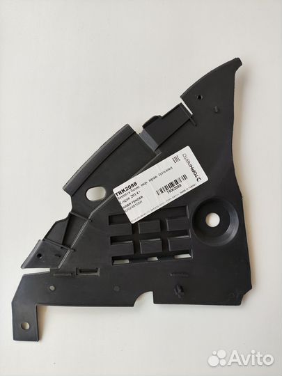 Защита бампера передняя правая (уголок) Renault Lo