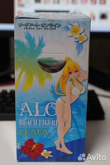 Аниме фигурка Leafa Beach Пляжная Лифа Оригинал