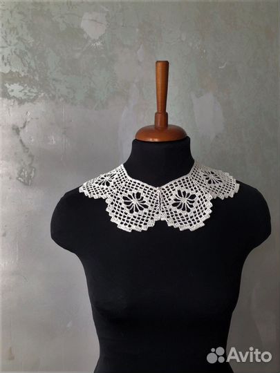 Воротники ажурные ручной работы