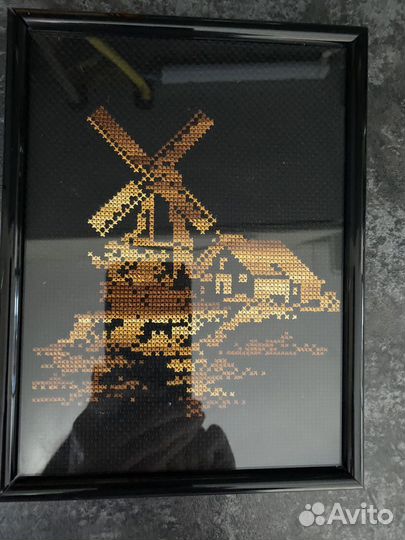 Рамка для фото металл, дерево икеа