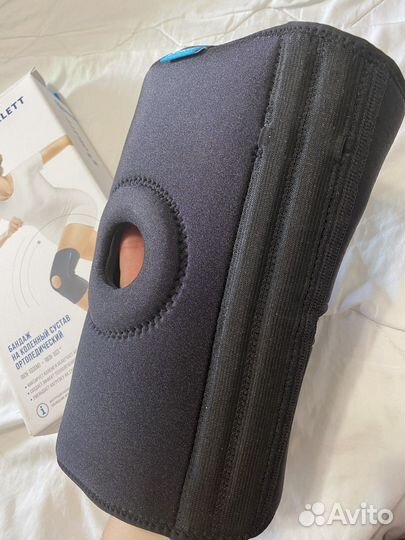 Бандаж на коленный сустав ортопедический orlett