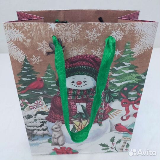 Подарочные пакеты, коробки новогодние