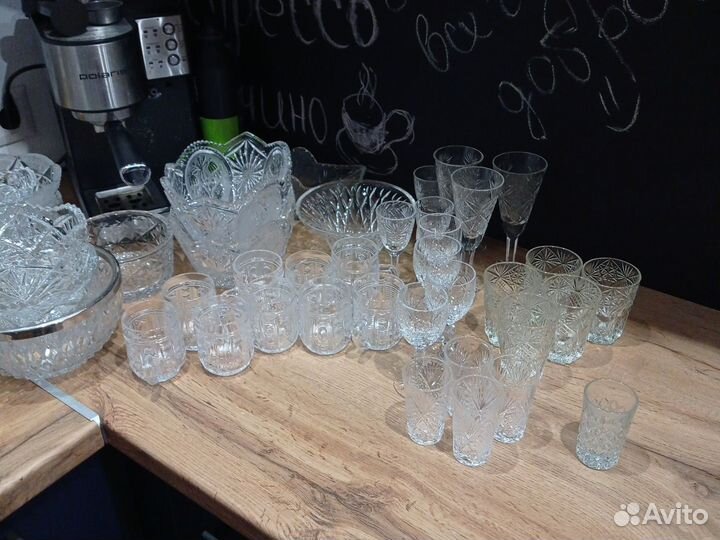 Хрусталь СССР много