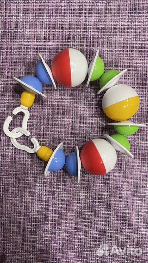 Погремушка растяжка на коляску/кроватку