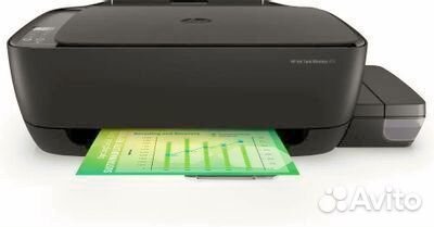 Мфу струйное HP Ink Tank Wireless 415, цветн. WiFi