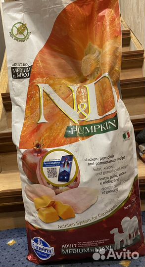 Корм N&D pumpkin