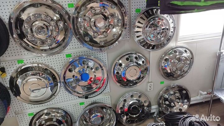 Колпаки на колёса грузовых автомобилей