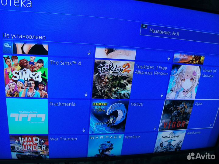 Sony PS4 pro 1 TB памяти и 143 игры навсегда