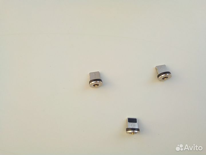Коннекторы магнитные Lighting и микро usb.Новые