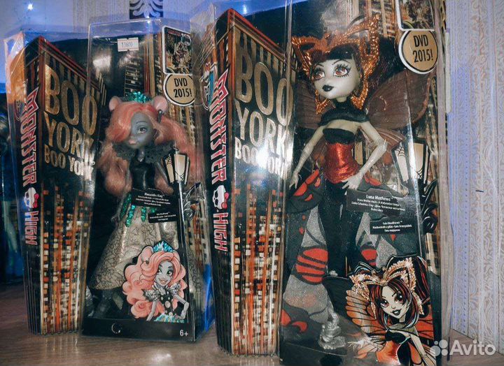 Куклы Монстер Хай Бу Йорк
