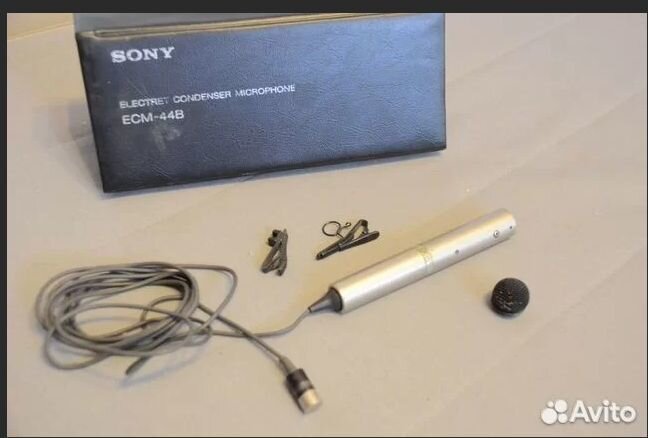 Петличный микрофон sony