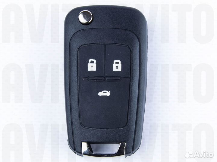 Корпус ключа Опель 3 кнопки