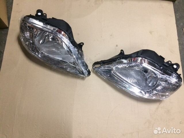 Фары Renault Logan 1 рестайлинг