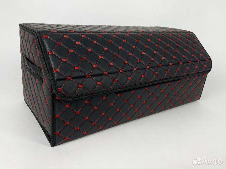 Органайзер большой Черный с красной строчкой