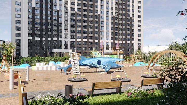 2-к. квартира, 44,3 м², 7/25 эт.