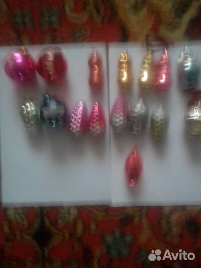 Ёлочные игрушки СССР