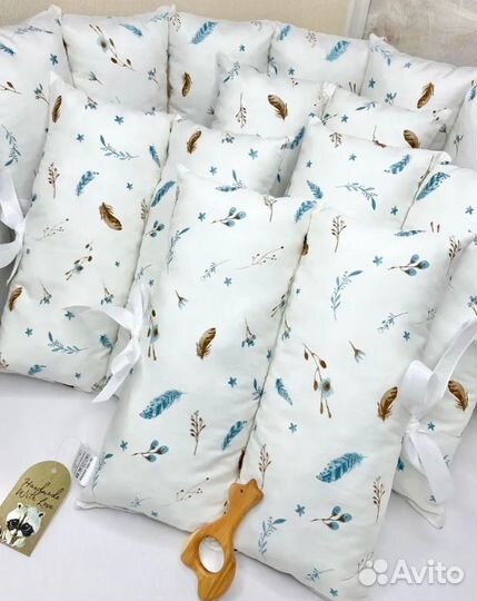 Бортики в детскую кроватку