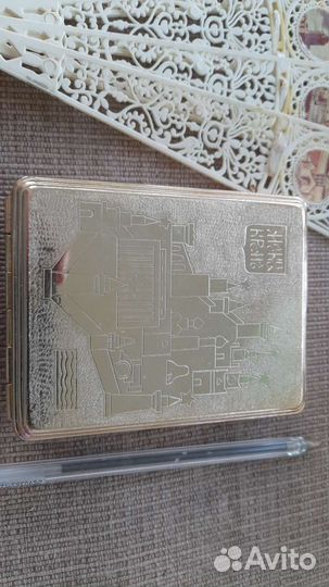 Веер, портсигар, брошь СССР