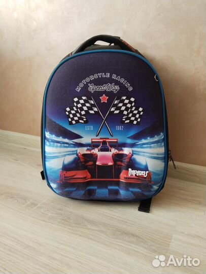 Рюкзак-ранец школьный каркасный