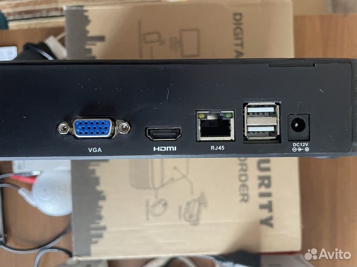 Комплект видеонаблюдения ip новый