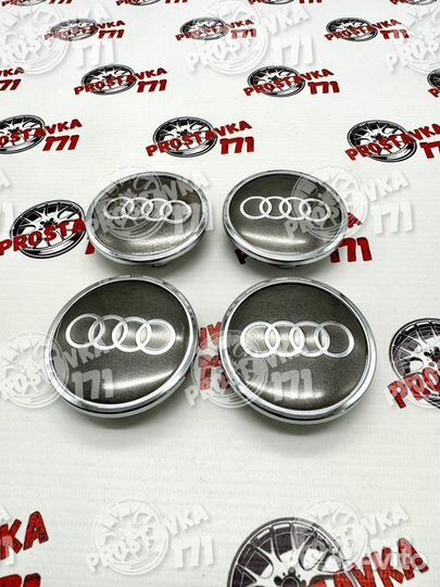 4 шт audi в диски macan 65/48mm (графит)