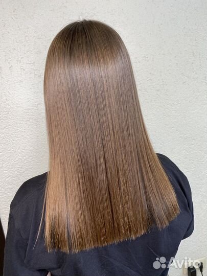 Кератиновое выпрямление/ботокс волос