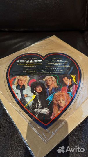 Коллекция виниловых пластинок heart