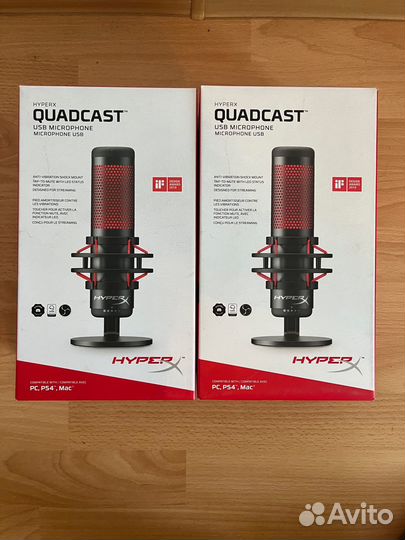 Микрофон Hyperx quadcast