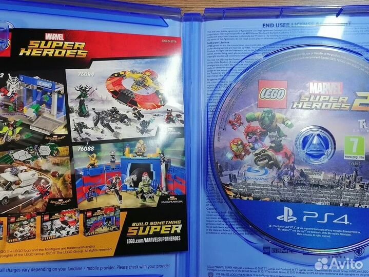 Игра, lego Marvel Super Heroes 2 PlayStation 4