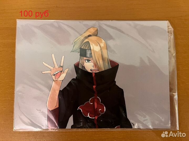 Флаеры, карточки и открытки с аниме и комиксами