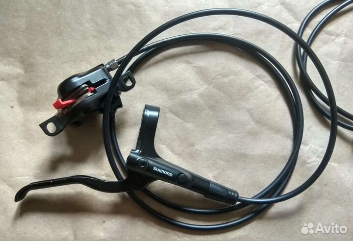 Гидравлические тормоза shimano MT200