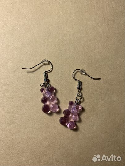 Серьги из бисера